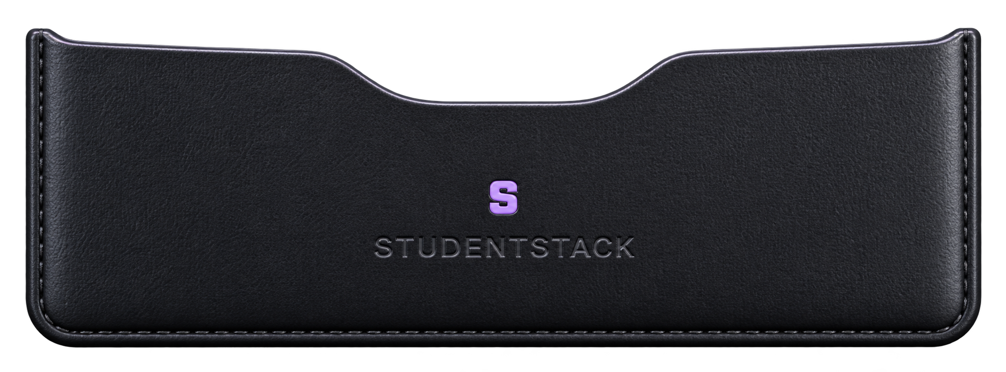 StudentStack leather sleeve cover
